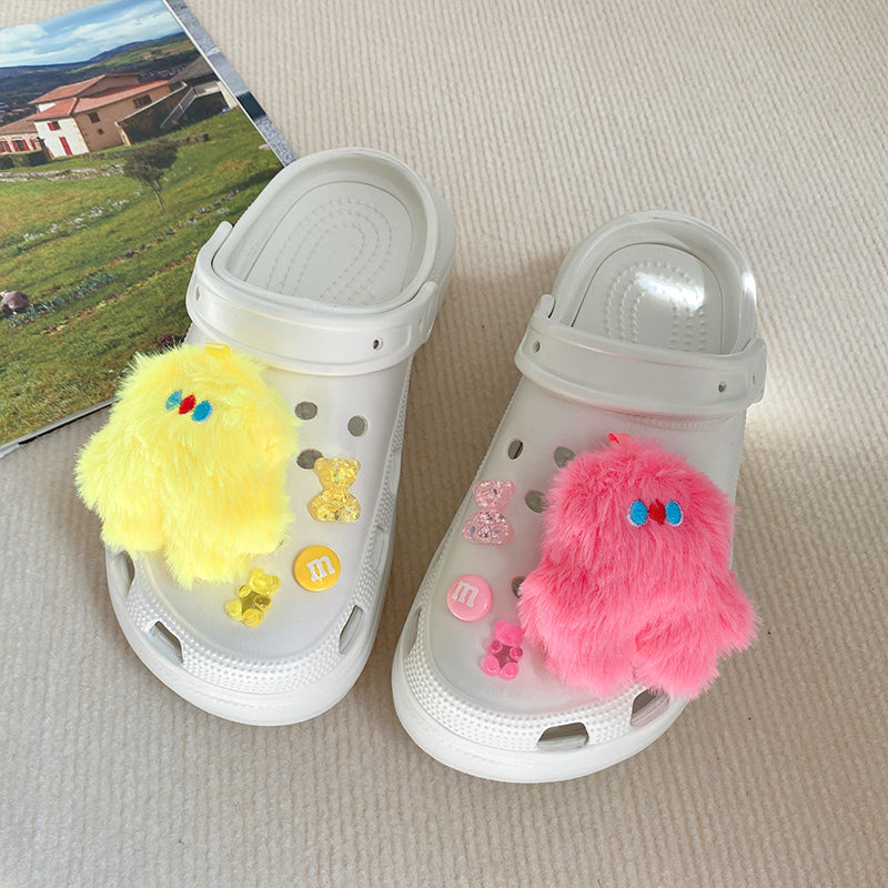 Cute Sneakers Accessories Shoe Buckle Cartoon Plush Decoration