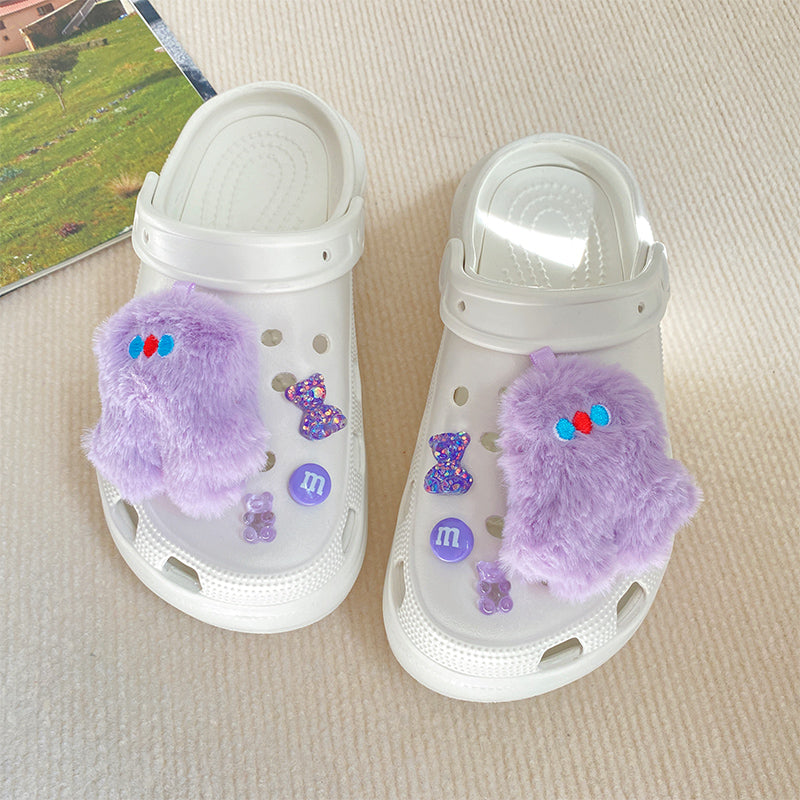 Cute Sneakers Accessories Shoe Buckle Cartoon Plush Decoration