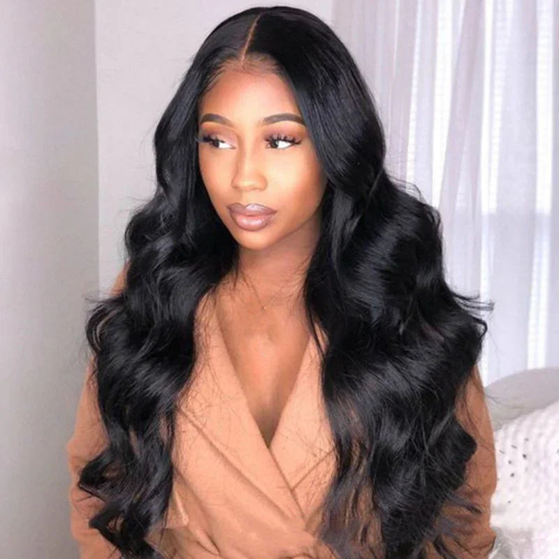 Big Wave Curly African Black Premium Human Hair Wigs