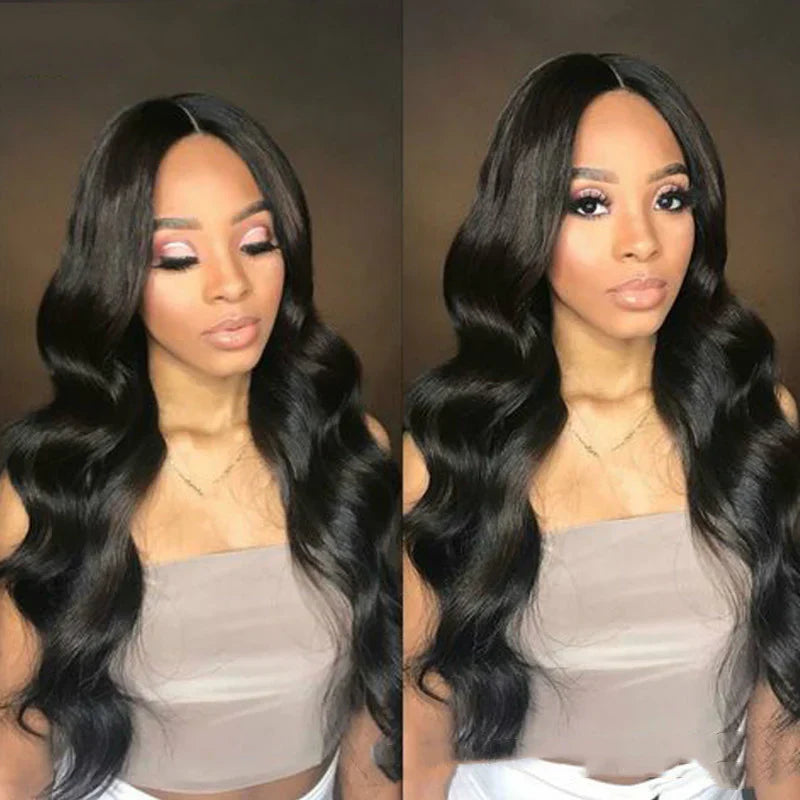 Big Wave Curly African Black Premium Human Hair Wigs