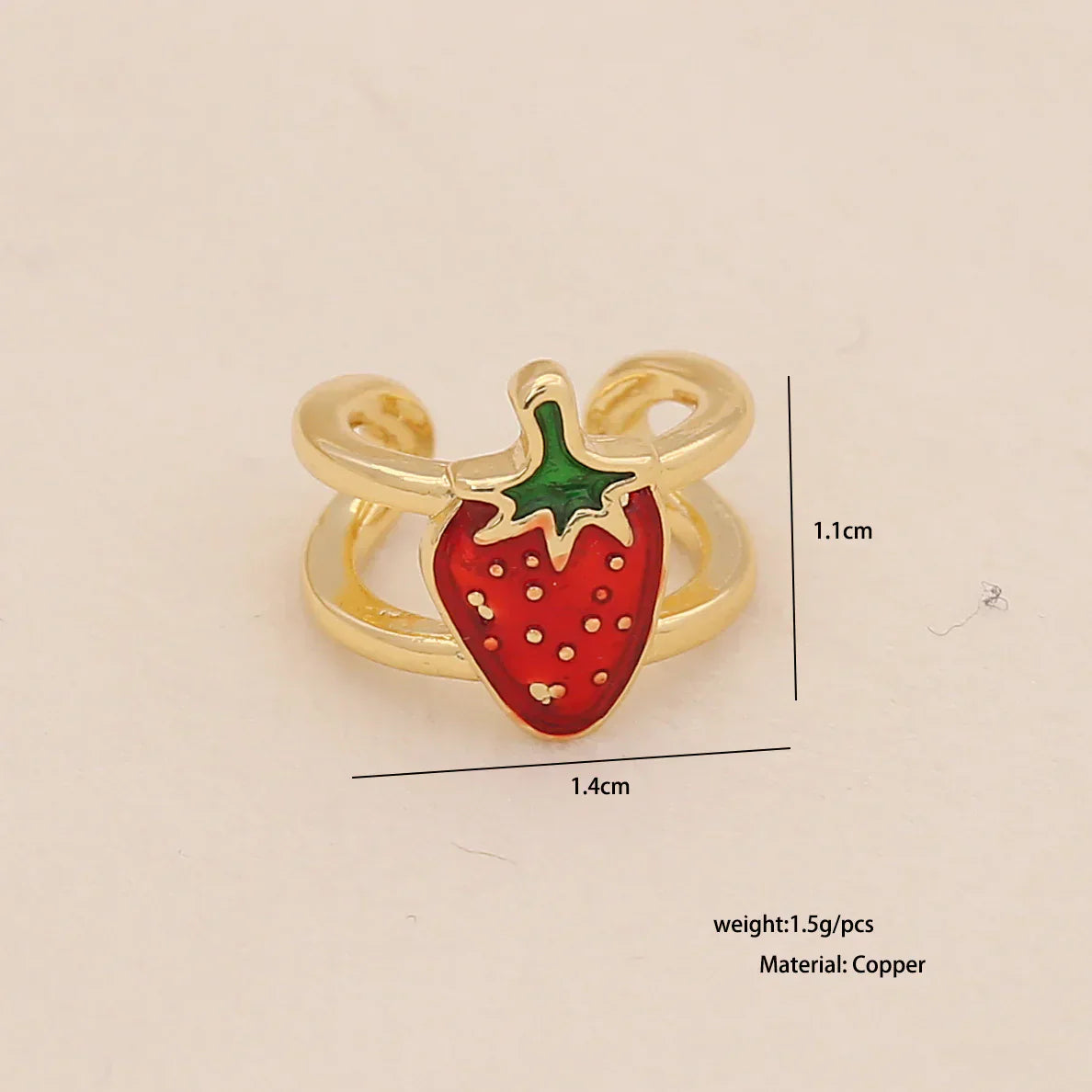 Women's Fashionable All-match Fruit Series Earrings