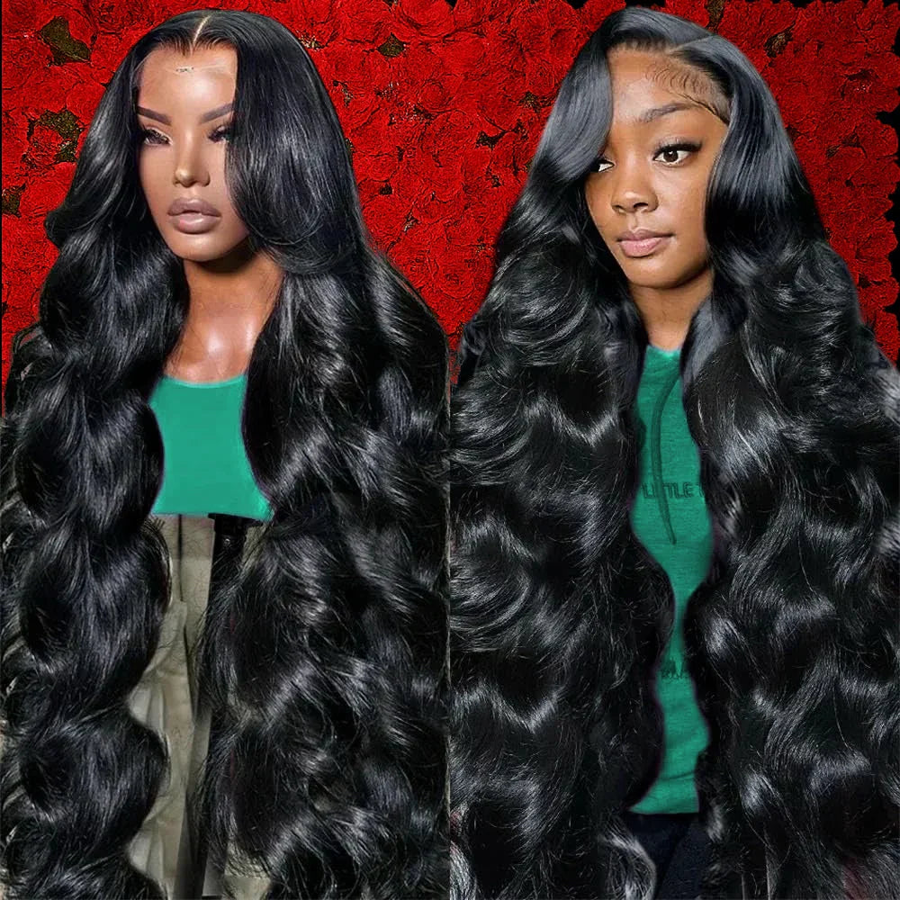Body Wave Human Hair Curly Wigs