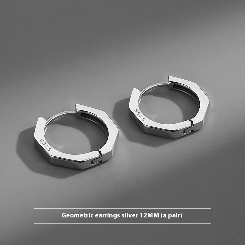 Earrings Men's Fashionable High Sense Ear Clip Simple Niche Temperament