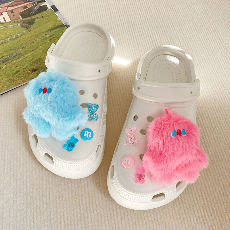 Cute Sneakers Accessories Shoe Buckle Cartoon Plush Decoration